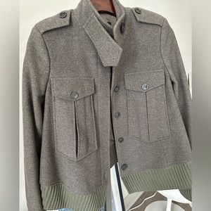 PATRIZIA PEPE Wool/Cashmere Blend Jacket. Women’s size 40 Italian (XS/S).